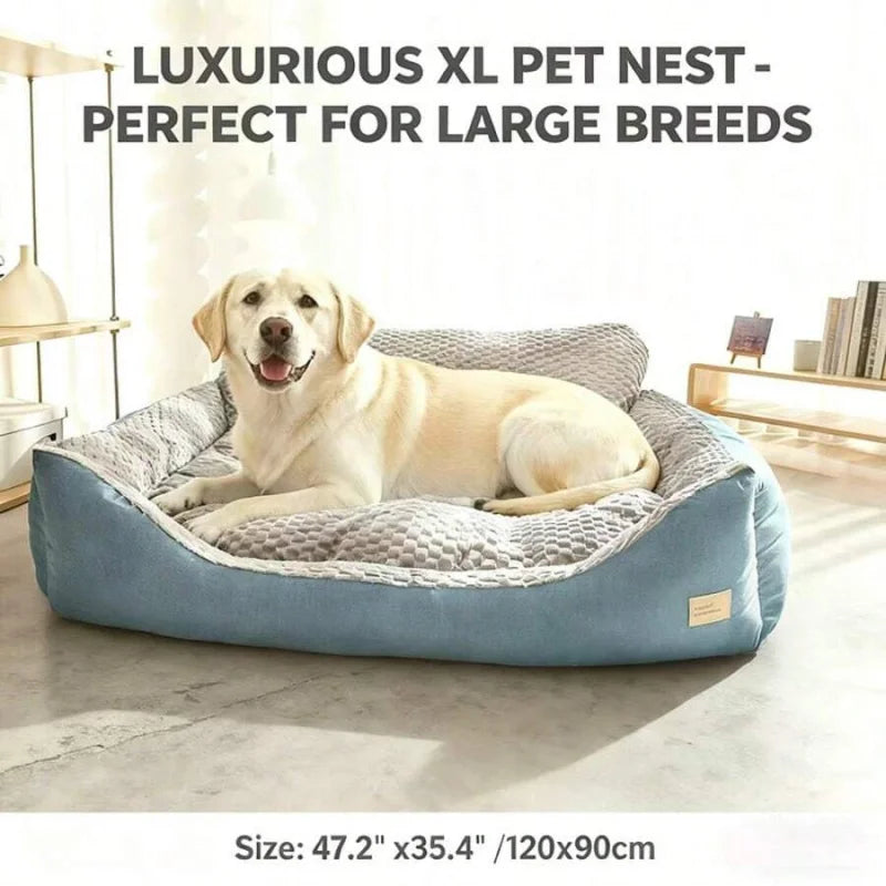Comfortable And Warm Dog Bed,  All-Season Large Dog Couch