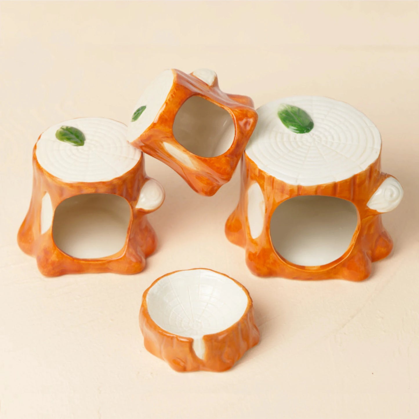 Ceramic Hamster House Indoor Hamster Hideout For Squirrels Hedgehog Chipmunk