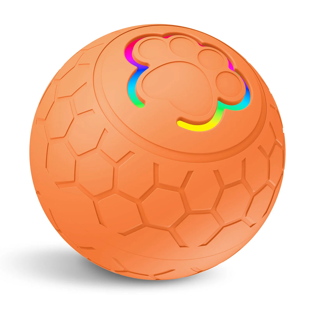 Smart Ball Electronic Interactive Dog Toy Ball  -  USB Automatic Bouncing Rolling Toy Ball With RGB Lights