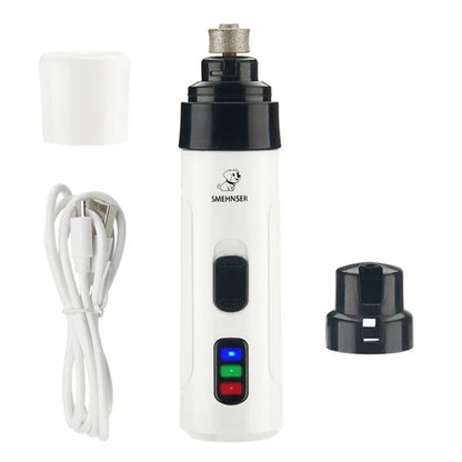 Rechargeable Nail Clippers Quiet Electric Dog And Cat Nail Grooming Trimmer Tools