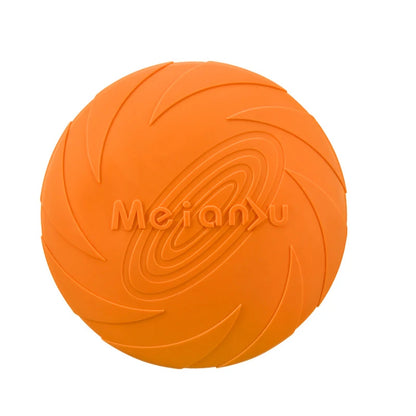 Silicone Flying Disc Outdoor Interactive Game For Dogs