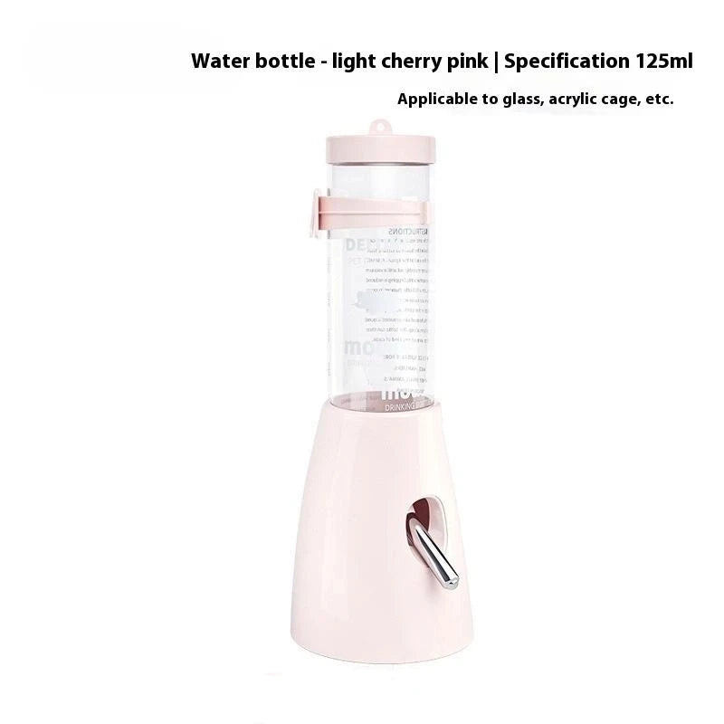 2In1 Hamster Feeder And Waterer Large Capacity Leakproof Automatic Feeder Leak Proof