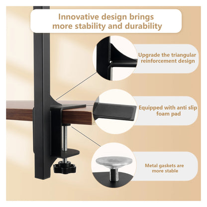 Dog Grooming Table Arm Height Adjustable Two No Sit Haunch Holder Three Section Design Suitable for Medium, Small Dogs, and Cats