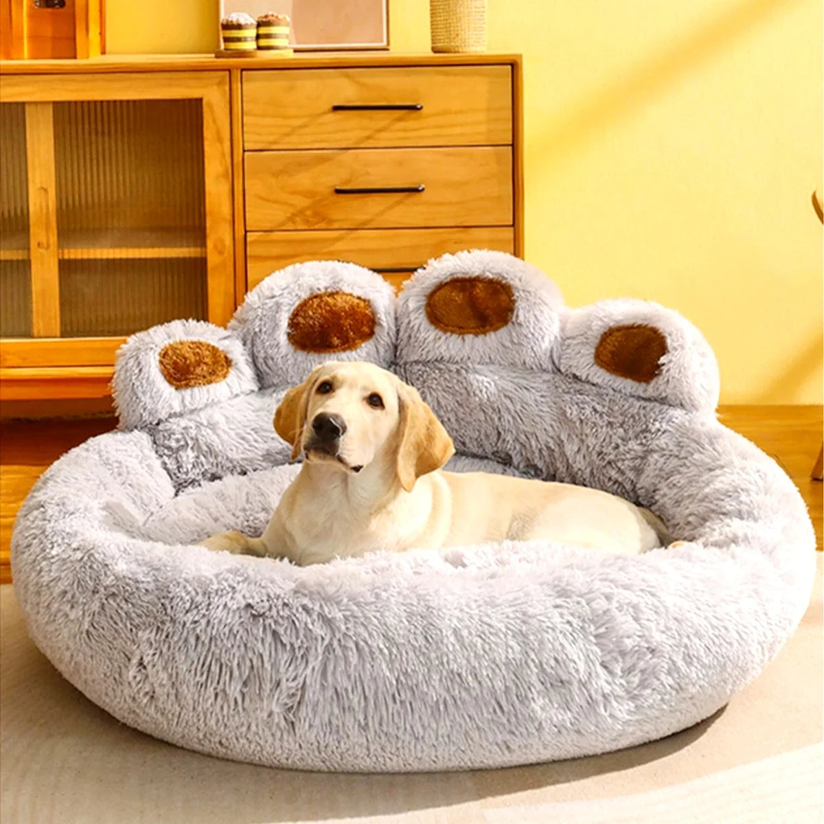 Fluffy Dog Bed For Large And Small Dogs