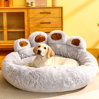 Fluffy Dog Bed For Large And Small Dogs