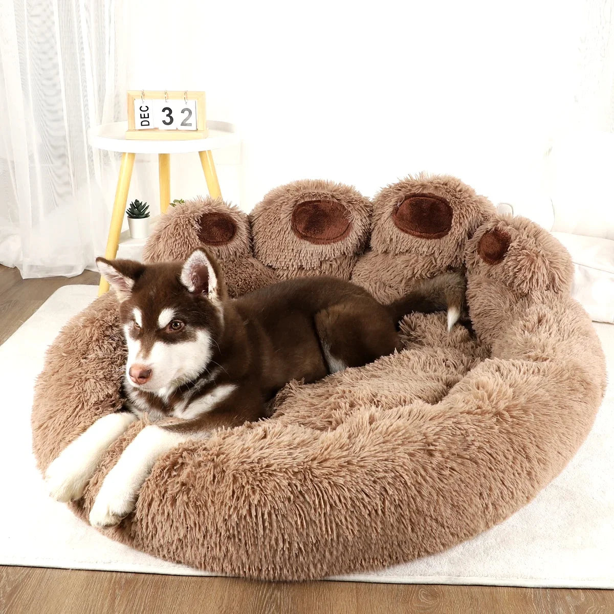 Fluffy Dog Bed For Large And Small Dogs