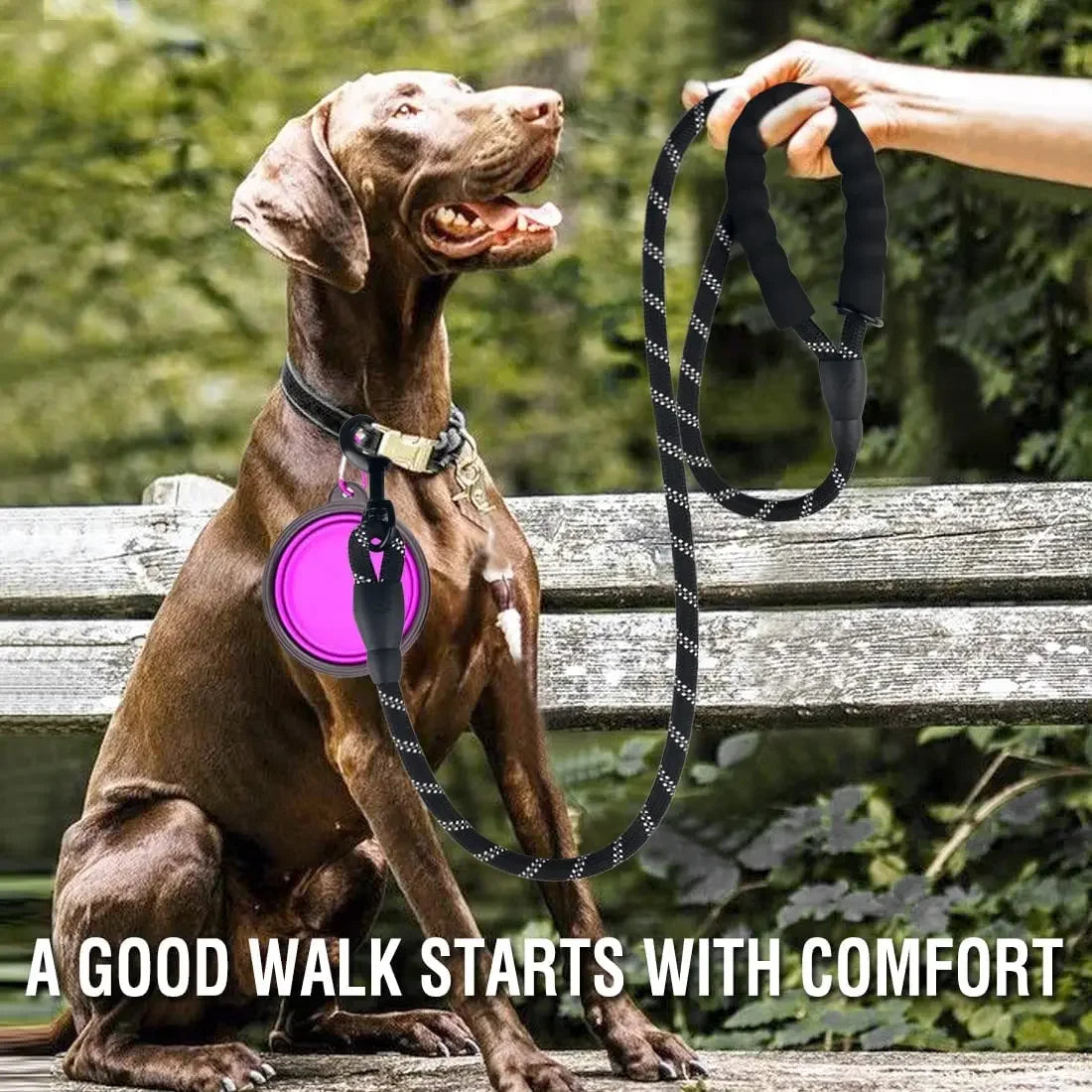 Strong Dog Leash Reflective For Big Small Medium Dogs Leash