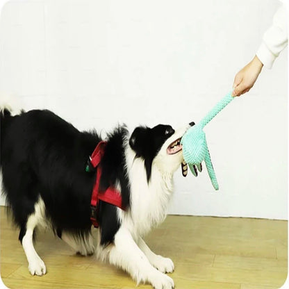 Dog plush octopus toy interactive sound boredom companion toy