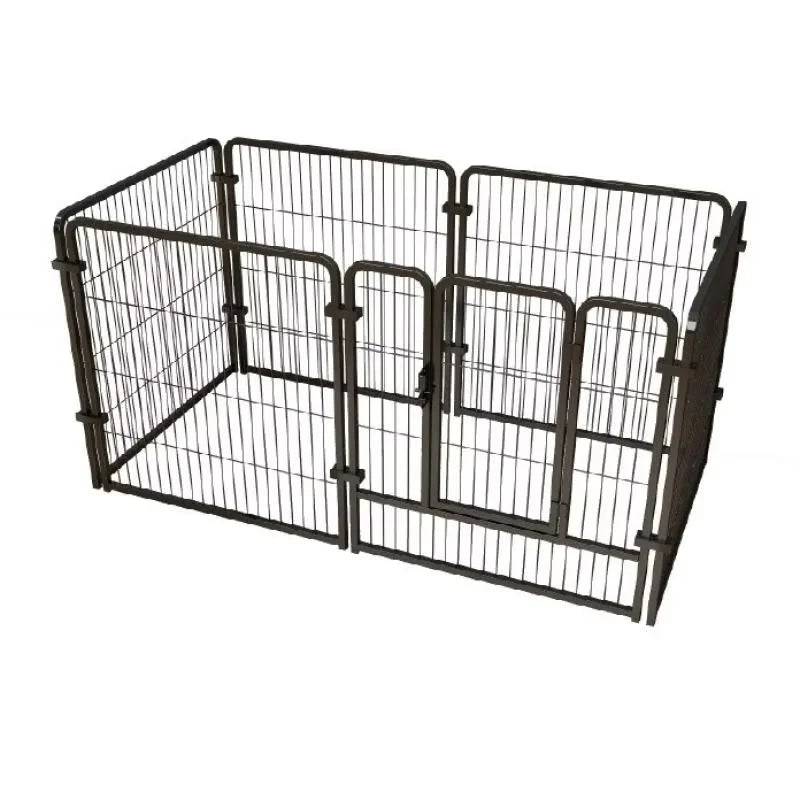Dog Fence Playpen Foldable Exercise Kennel, Escape Barrier Heavy Duty Cage