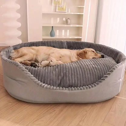 Machine-Washable Soft & Cozy Pet Bed – All-Season Dog & Cat House With Warm Mat