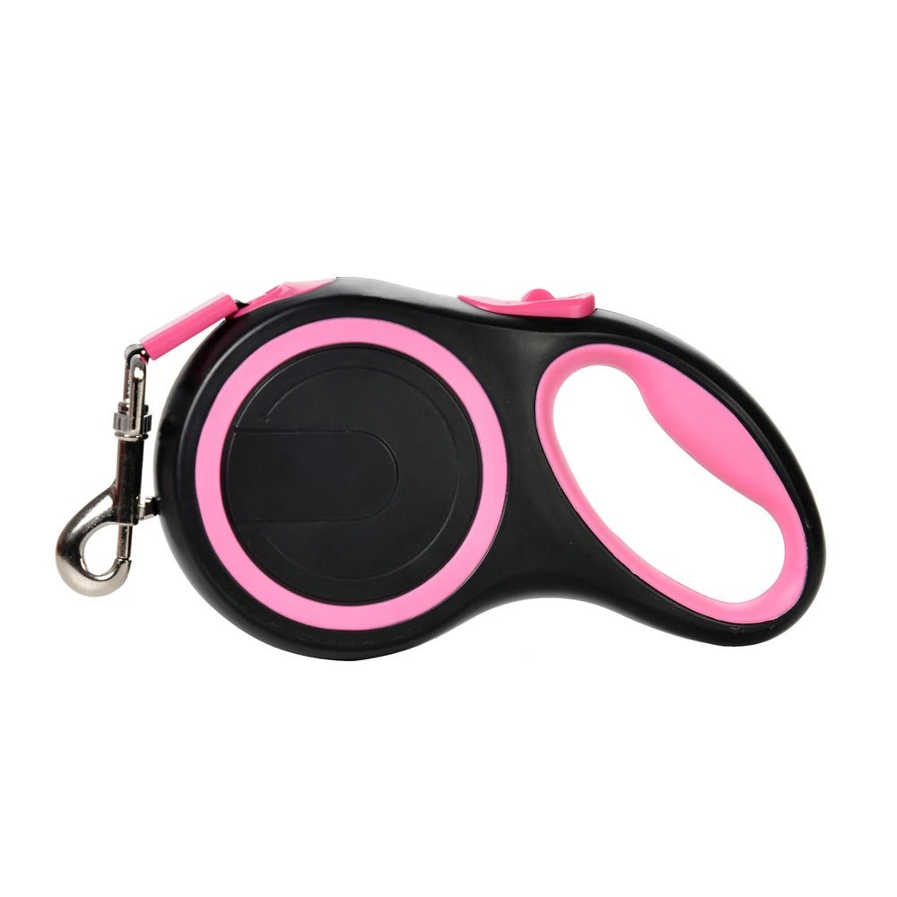 Automatic Retractable Dog Leash Heavy‑Duty Roulette Lead Rope For Small and Large Dogs