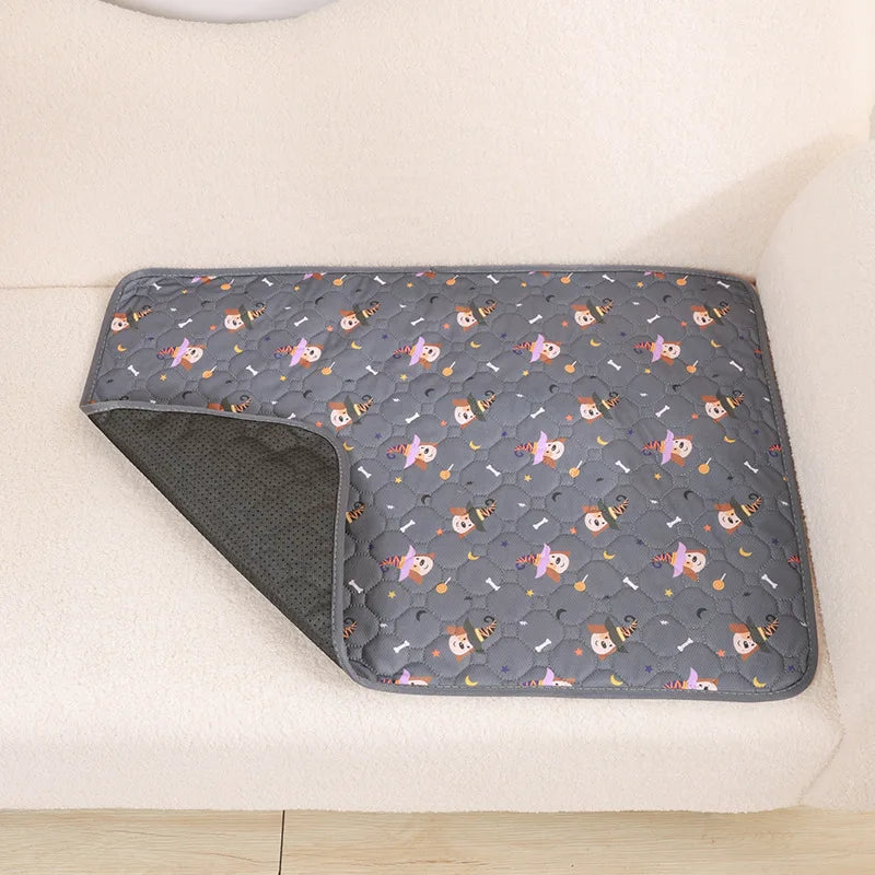 Dog Pee Pad Blanket Reusable Absorbent Washable Training Pad