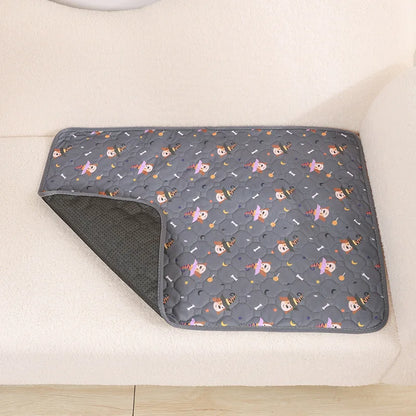 Dog Pee Pad Blanket Reusable Absorbent Washable Training Pad