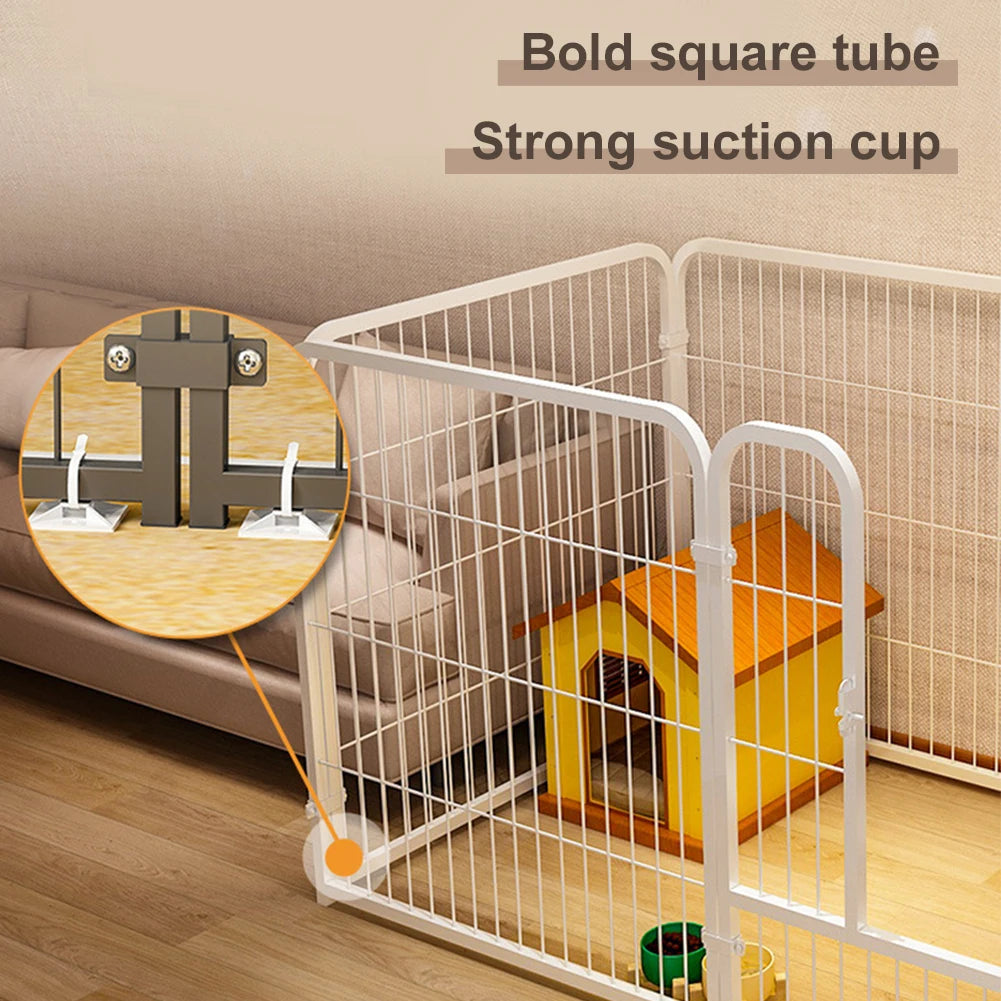 6 Panel Heavy Duty Portable Pet Playpen