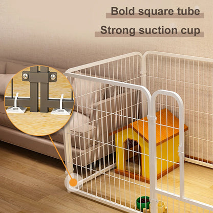 6 Panel Heavy Duty Portable Pet Playpen