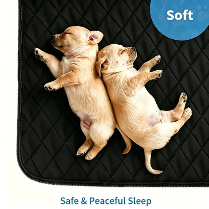 Washable Reusable Dog Pee Pads, 72"x72" Absorbent & Waterproof Puppy Training Pad for Crate, Playpen & Carpet,