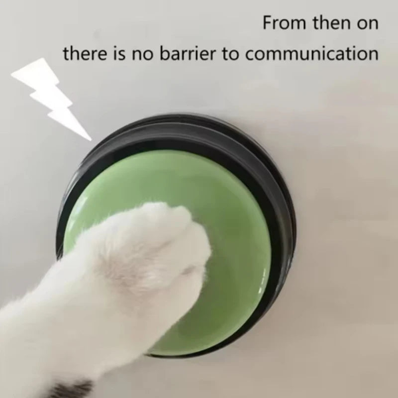 Funny Dog Recordable Pet Toy Pet Speaking Buttons