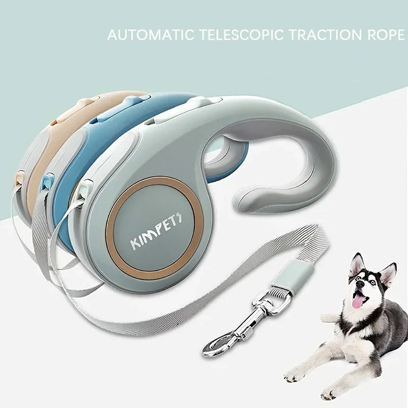New 5m Automatic Telescopic Leash For Pet Dogs Is Suitable For Small And Medium-Sized Dogs