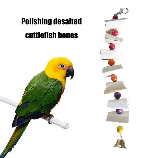 Cuttlefish Bone Parrot Chewing Toys Creative Calcium Cuttlebone Pick Stone