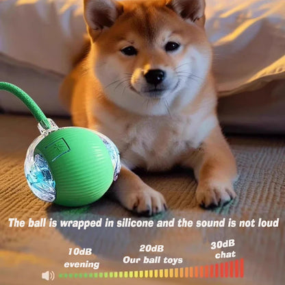New Dog Interactive Ball Toy,Automatic Rolling Dog Ball Rechargeable,Intelligent Balls Toy for Dogs