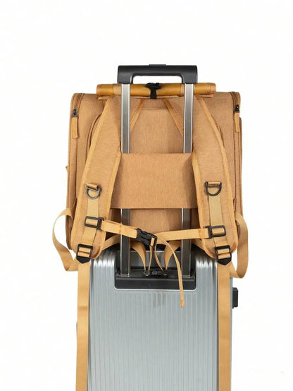 Pet bag, portable pet carrier,  - soft-sided cat carrier for medium-sized cats and small dogs up to 15 pounds,