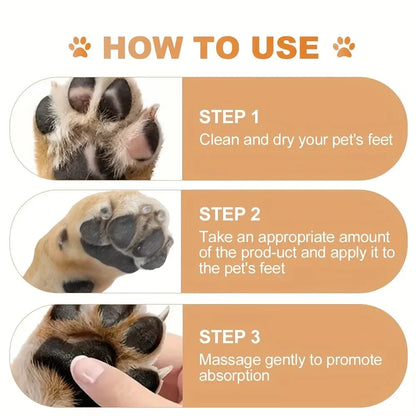 Pet Paw Protector Dog Nose Balm Healing Salve for Cracked Dry Paws Soothing Moisturizer Lick Safe