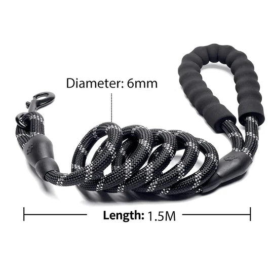 Strong Dog Leash Reflective For Big Small Medium Dogs Leash