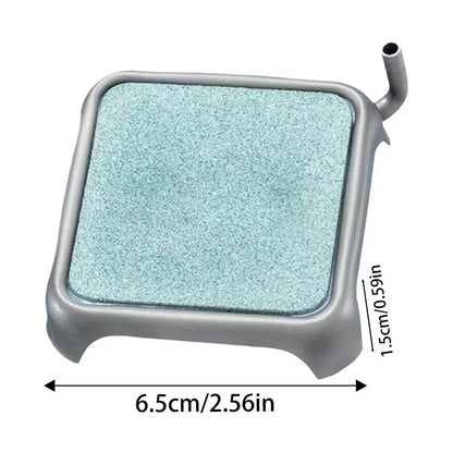 Fish Tank Aquarium oxygen enhancing stone High quality jadeite and stainless steel Bubble Diffuser Suitable for all fish tanks