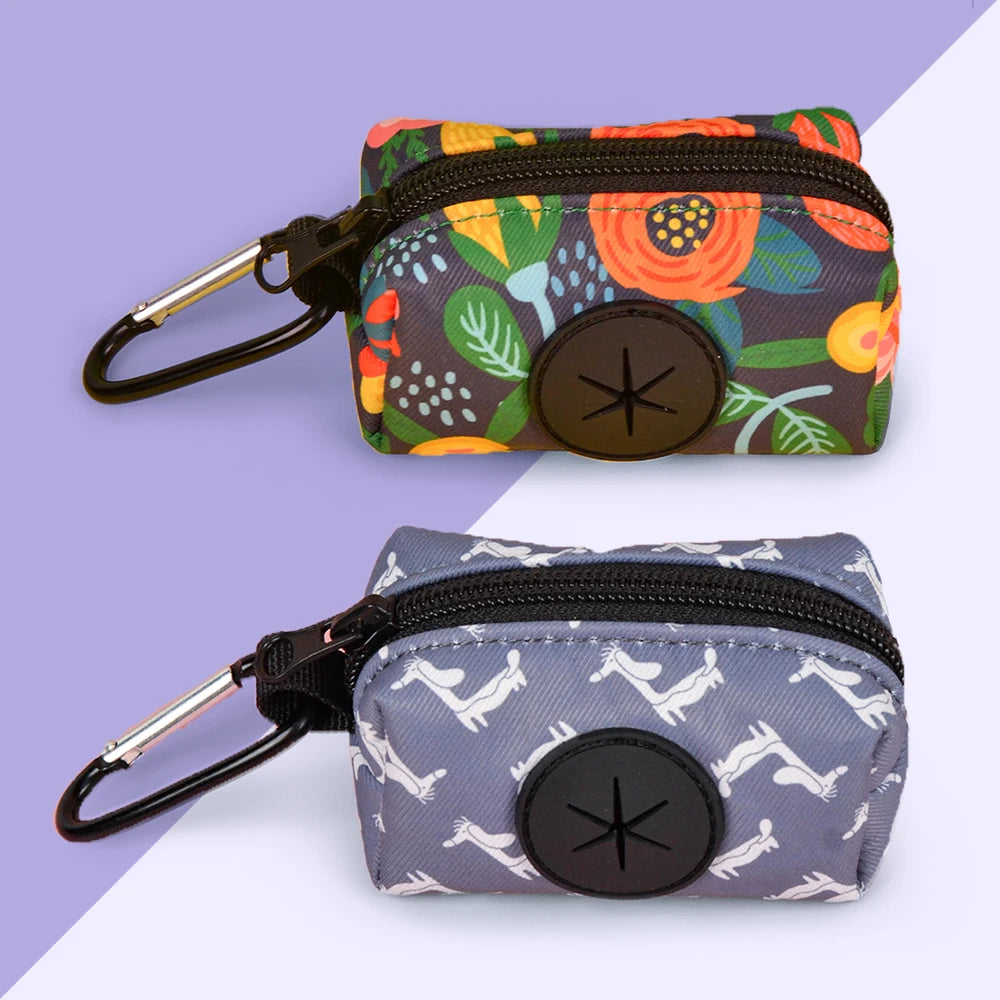 Value Pack 1pcs/2pcs Dog Poop Bags Different Patterns To Choose Easy Convenient